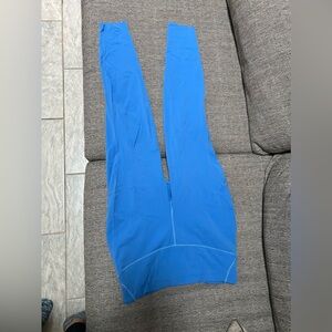 LULULEMON Base Pace High Rise tight 28” Brushed Nulux Blue, Size 12
